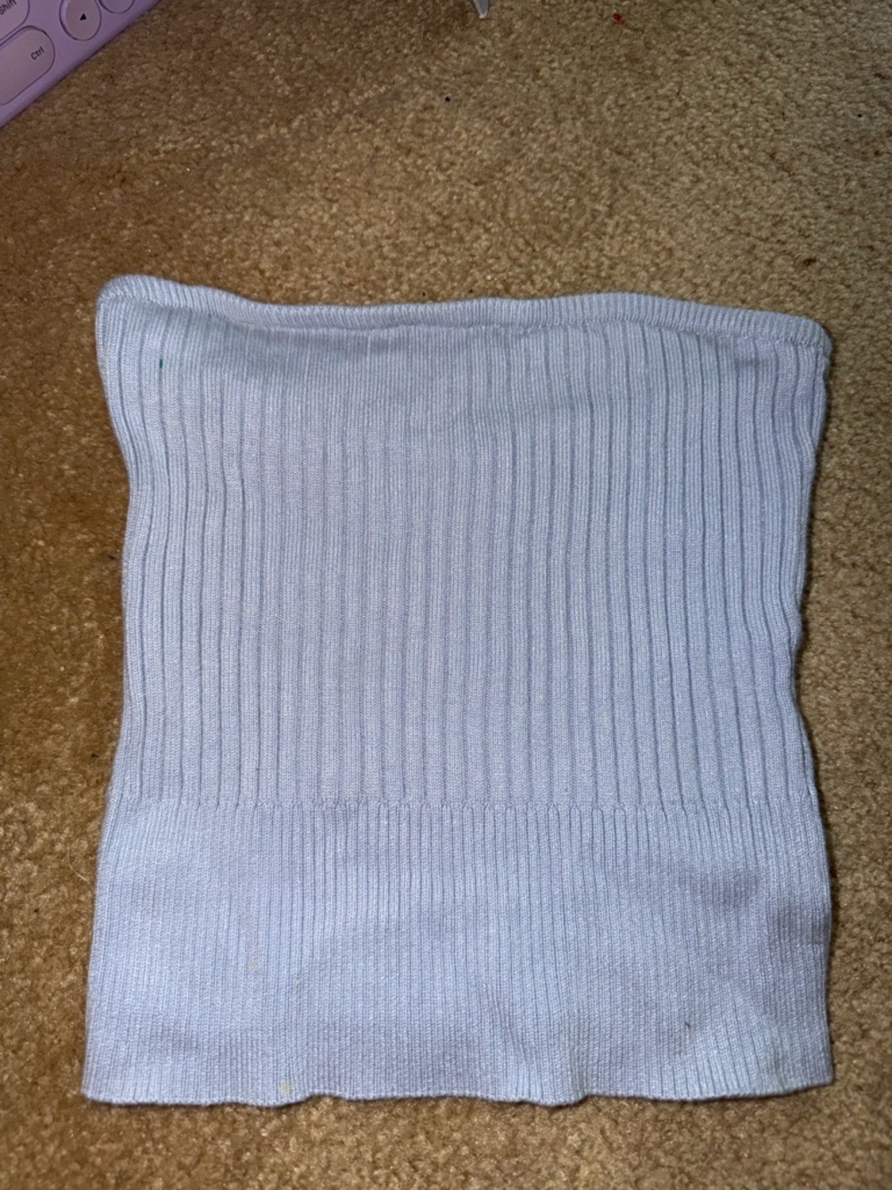Abercrombie light blue tube top